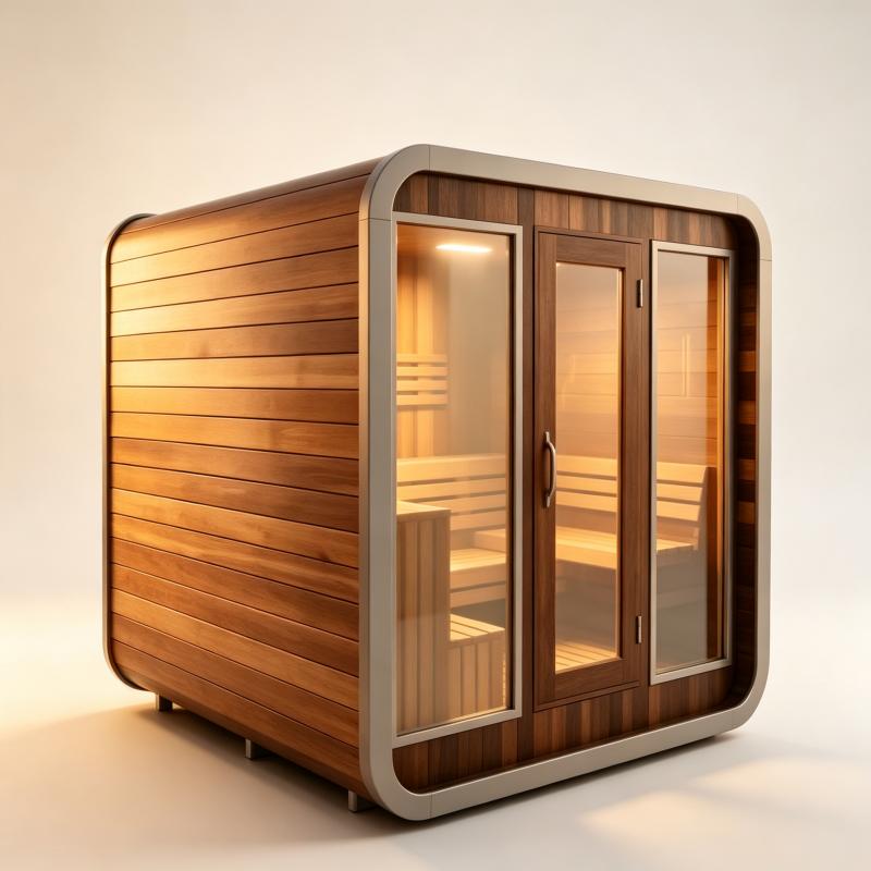 Spa Wellness Hotel - Luksusowa, na zamówienie wykonywana sauna z