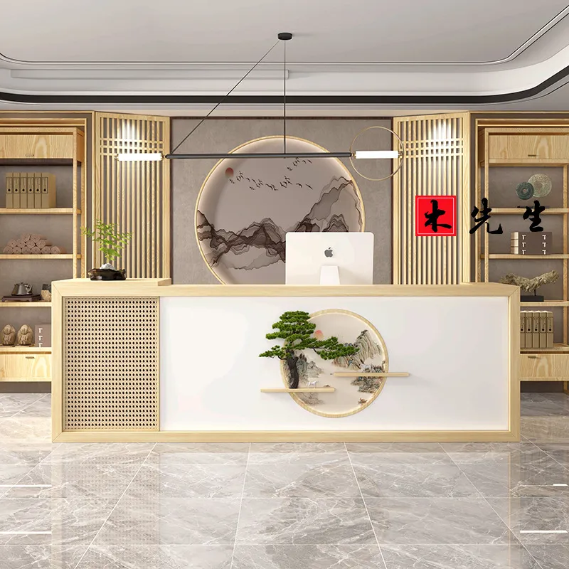 Biurko recepcyjne z litego dre – Spa Wellness Hotel recenzja i cena