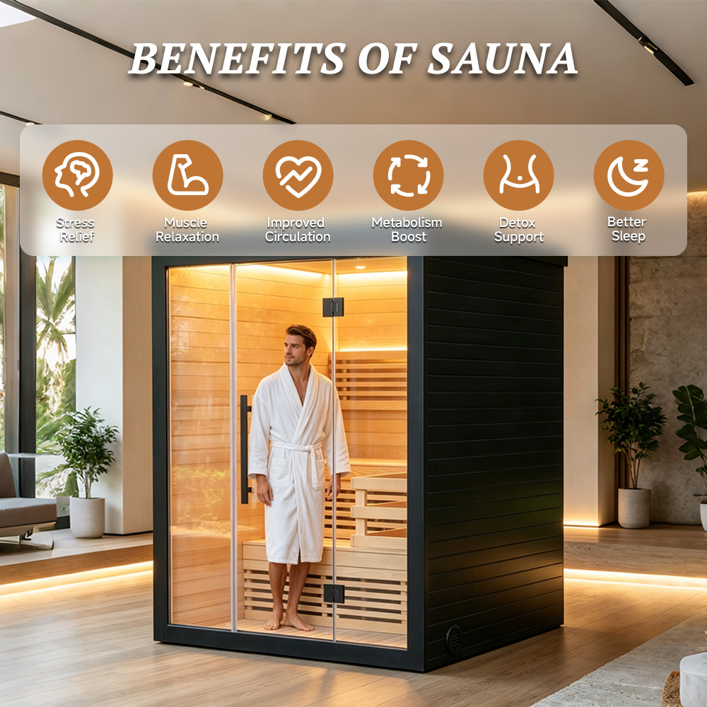 Luksusowa sauna finna dla 1-2  – Spa Wellness Hotel recenzja i cena